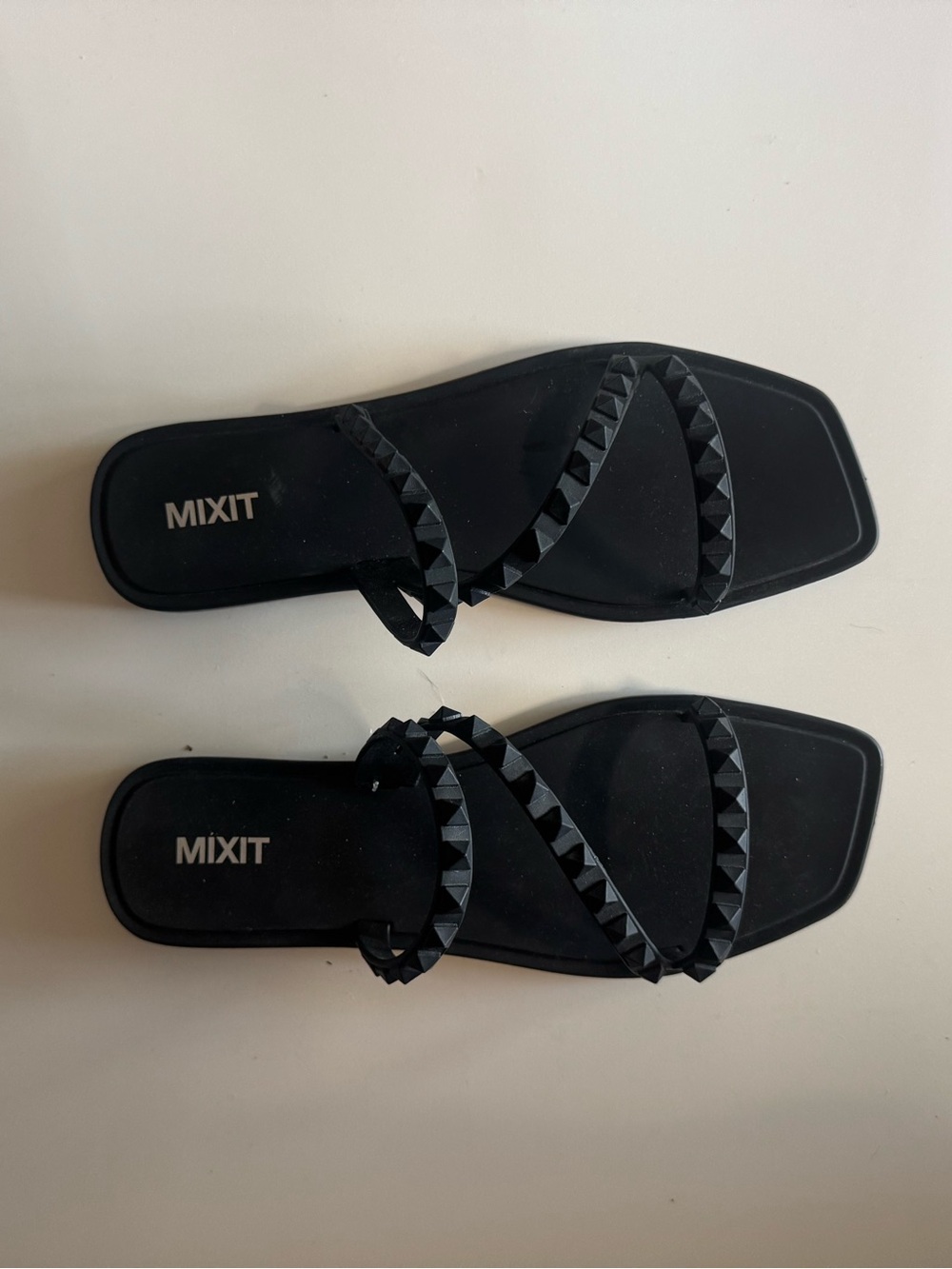 Black Studded Strappy summer  Sandals